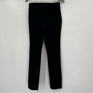 Quince Black Ponte Pants - Pintuck Ankle - M - Medium - NWT